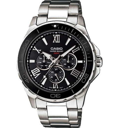 Мужские классические часы Casio Collection MTD-1075D-1A1