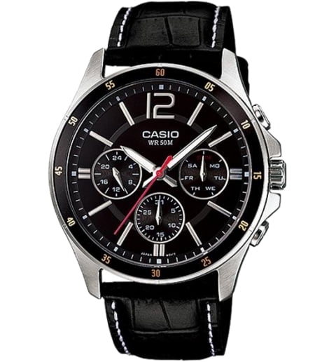 Часы Casio Collection MTP-1374L-1A с водонепроницаеомстью WR50m