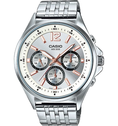 Стальные часы Casio Collection MTP-E303D-7A