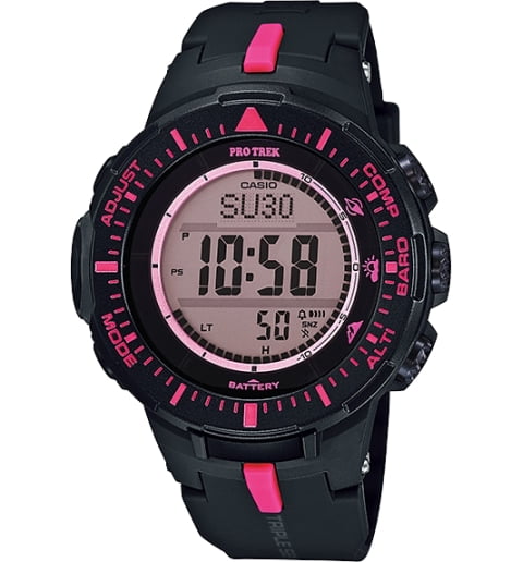 Часы Casio PRO TREK PRG-300-1A4 для охоты