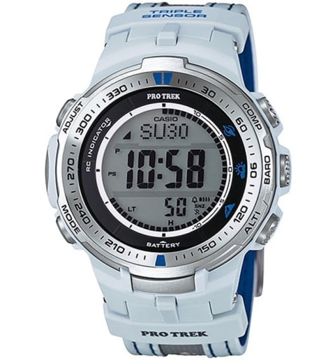 Часы Casio PRO TREK PRW-3000G-7D с компасом