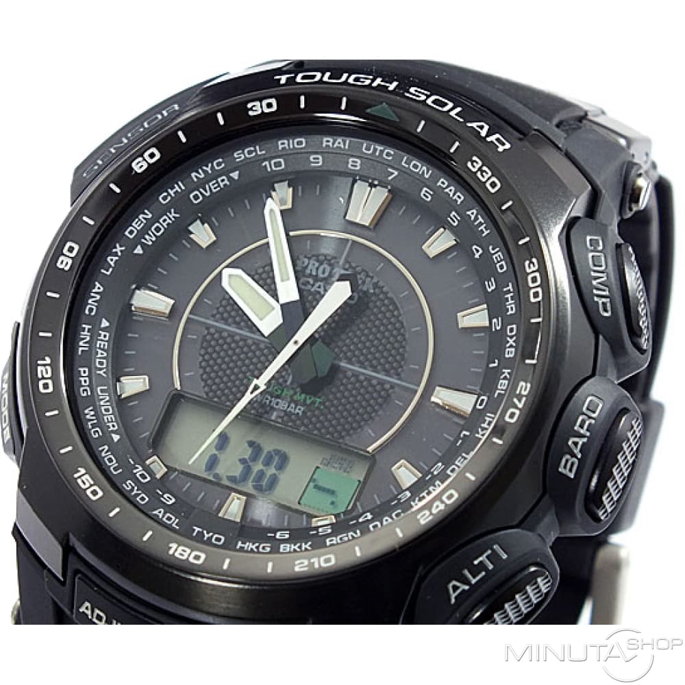 Купить часы Casio TREK PRW-5100-1E [1ER] цена на Casio PRW-5100-1E в MinutaShop
