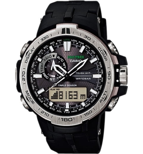 Часы Casio PRO TREK PRW-6000-1E для охоты