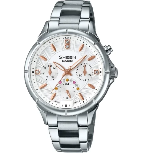 Женские Casio SHEEN SHE-3047D-7A с подсветкой