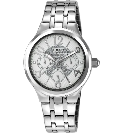 Женские металлические часы Casio SHEEN SHE-3808D-7A