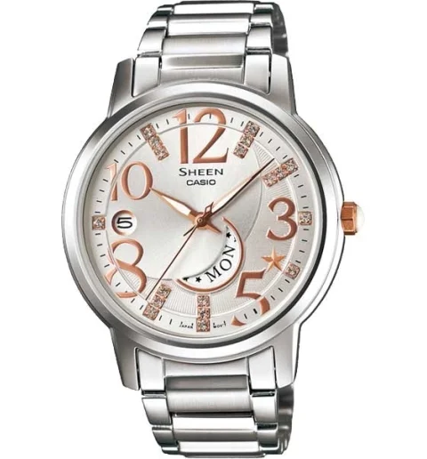 Женские металлические часы Casio SHEEN SHE-4028D-7A