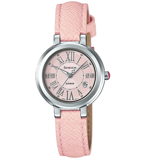 Женские Casio SHEEN SHE-4029L-4A с римскими цифрами