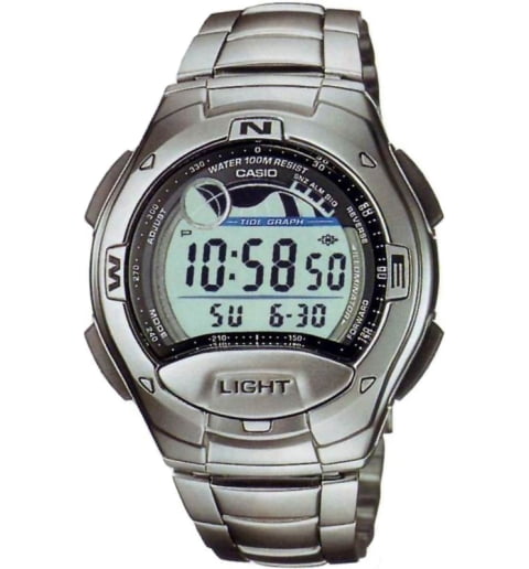 Часы Casio Collection W-753D-1A с будильником