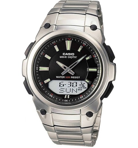 Дешевые часы Casio WAVE CEPTOR WVA-109HDE-1A