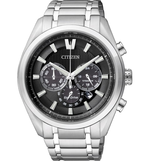 Часы Citizen CA4010-58E с титановым браслетом
