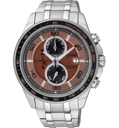 Часы Citizen CA0347-56W с титановым браслетом