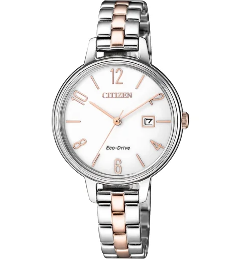 Женские Citizen EW2446-81A на солнечных батареях