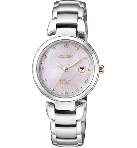 Часы Citizen EW2506-81Y с титановым браслетом