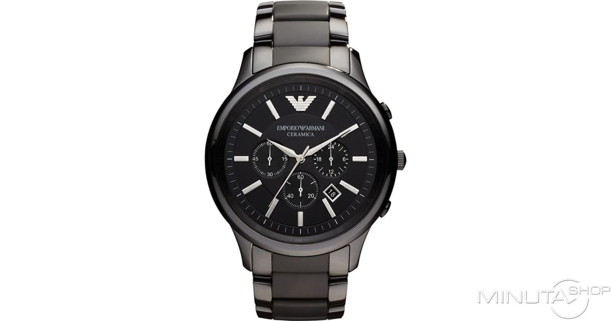 armani exchange watch set time