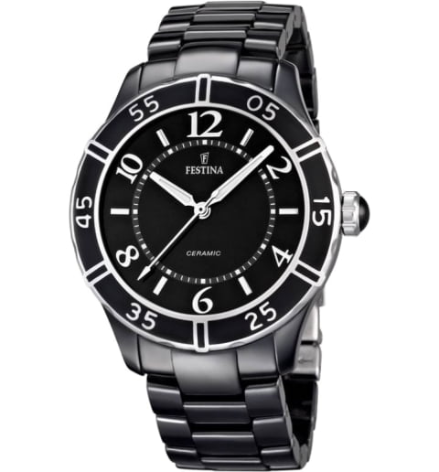 Часы Festina F16621/2 с керамическим браслетом