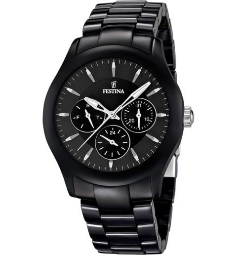 Часы Festina F16639/2 с керамическим браслетом