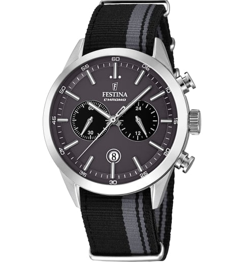 Часы Festina F16827/1 с текстильным браслетом