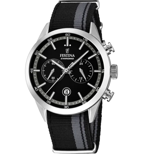 Часы Festina F16827/3 с текстильным браслетом