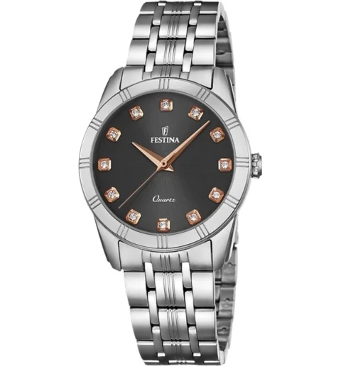 Женские Festina F16940/5 со стальным браслетом