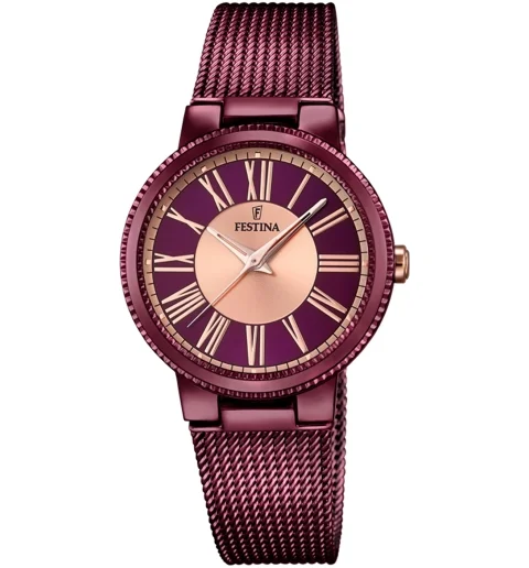 Женские Festina F16966/1 с римскими цифрами