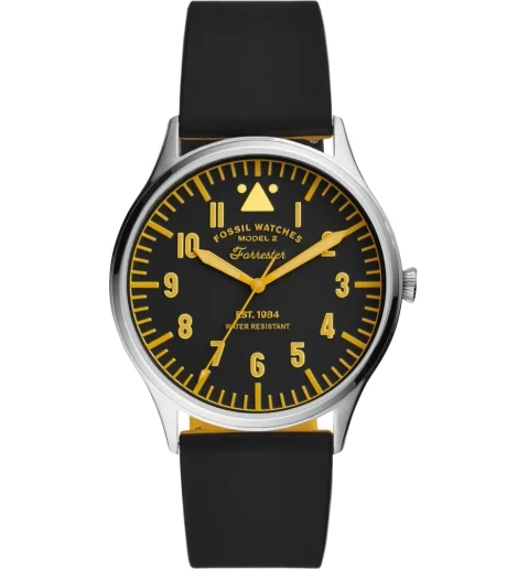 Часы Fossil FS5615 с каучуковым браслетом