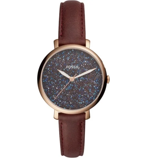 Женские Fossil ES4326 с кожанным браслетом