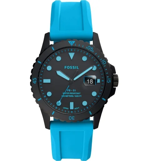 Часы Fossil FS5682 с каучуковым браслетом