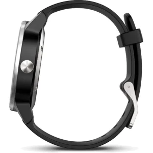 Garmin Vivomove Sport черные со спортивным браслетом (010-01597-00) - фото 3