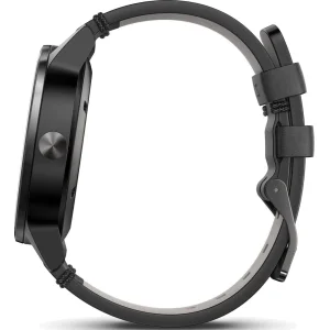 Garmin Vivomove Classic черные c кожаным ремешком (010-01597-10) - фото 2