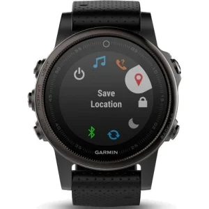 Garmin Fenix 5S Sapphire Black (010-01685-11) - фото 1