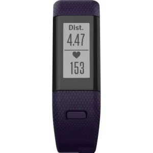 Garmin Vivosmart HR+ Purple (Фиолетовые) (010-01955-43) - фото 1