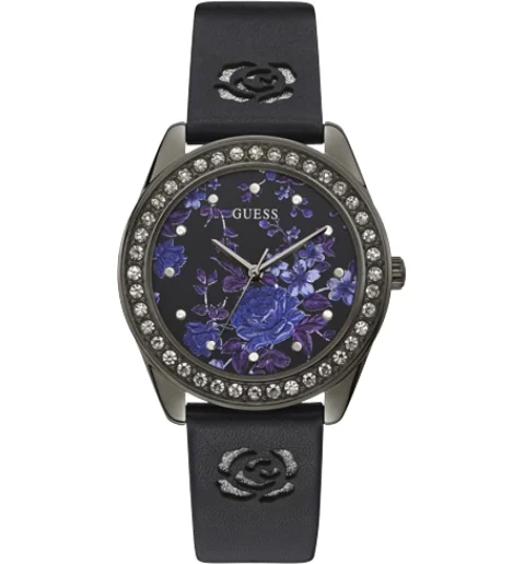 Guess W1277L1 с кожаным браслетом