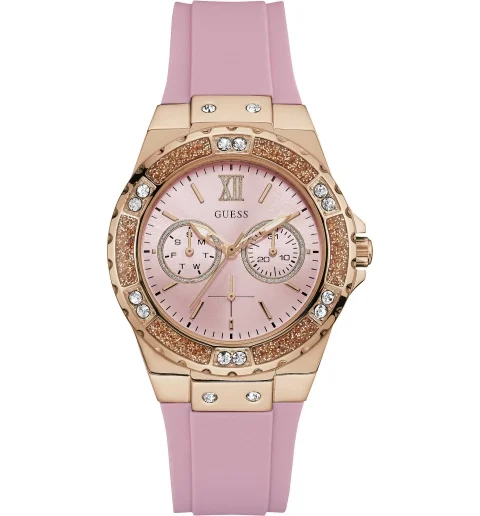 Часы Guess W1053L3 с каучуковым браслетом