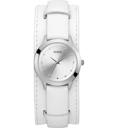 Guess W1151L1 с кожаным браслетом