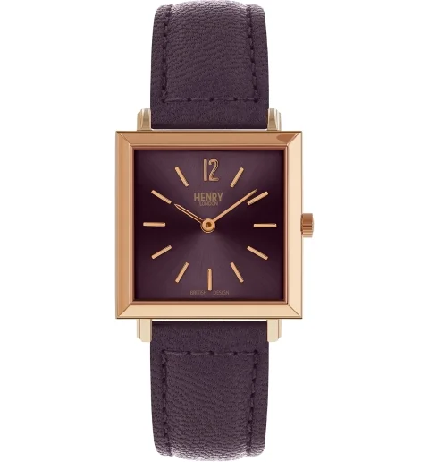 Женские HENRY LONDON HL26-QS-0260 с кожанным браслетом
