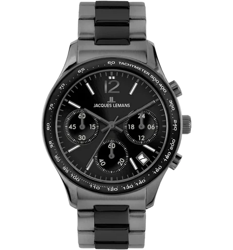 Jacques Lemans 1-1586ZS с электронными стрелками