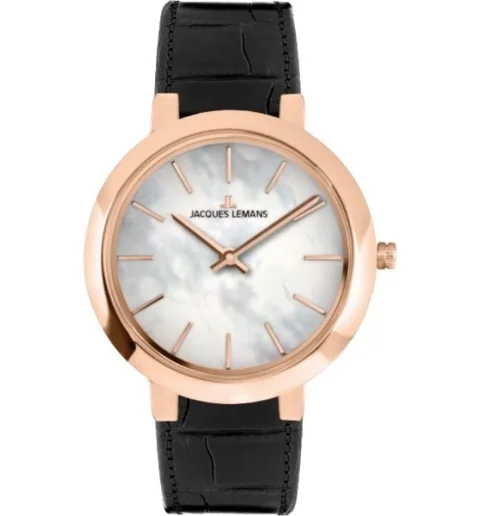 Jacques Lemans 1-1824B с кожаным браслетом
