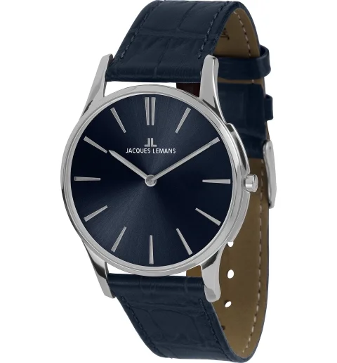 Jacques Lemans 1-1938C с кожаным браслетом