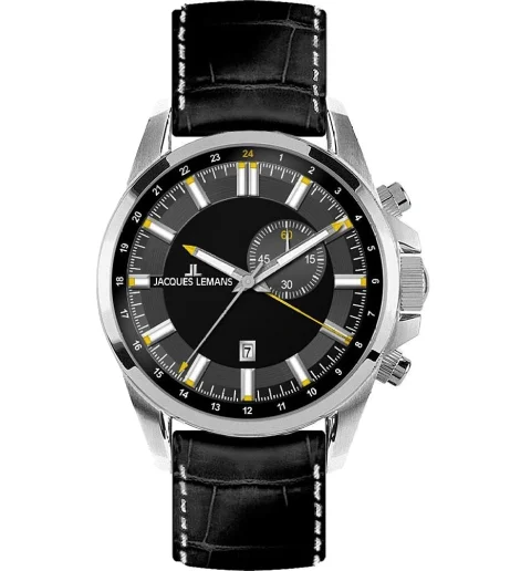 Jacques Lemans 1-1653A с будильником
