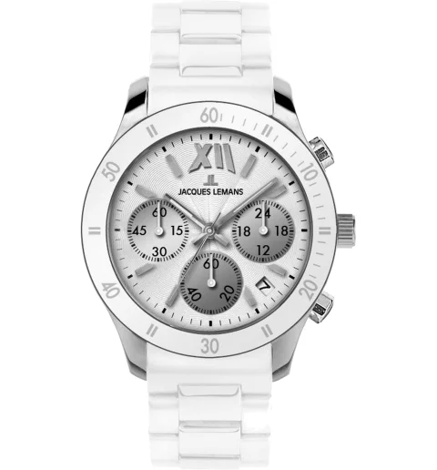 Часы Jacques Lemans 1-1587B с каучуковым браслетом