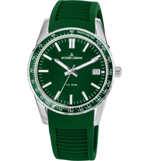 Часы Jacques Lemans 1-2060D с каучуковым браслетом