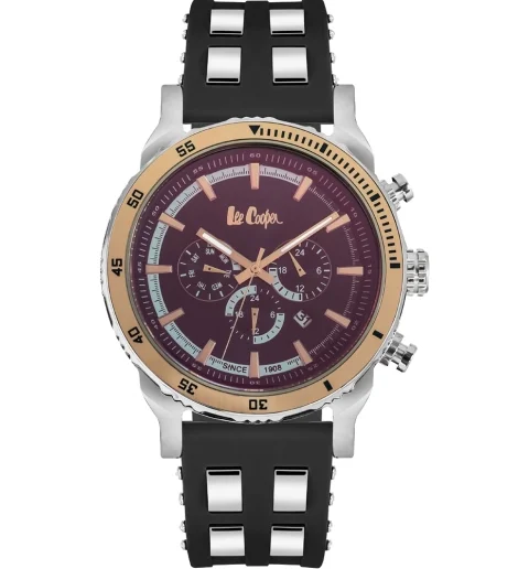 Часы Lee Cooper LC06217.551 с каучуковым браслетом