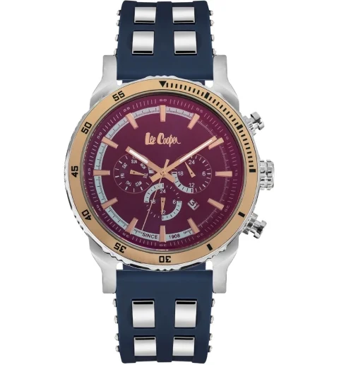 Часы Lee Cooper LC06217.599 с каучуковым браслетом