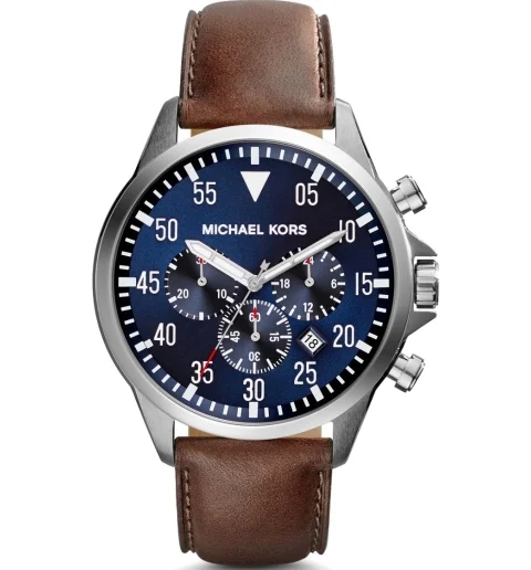 Michael Kors MK8362 с кожаным браслетом
