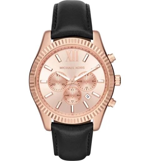 Michael Kors MK8516 с кожаным браслетом