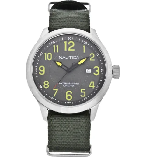 Мужские спортивные кварцевые NAUTICA NAI12525G