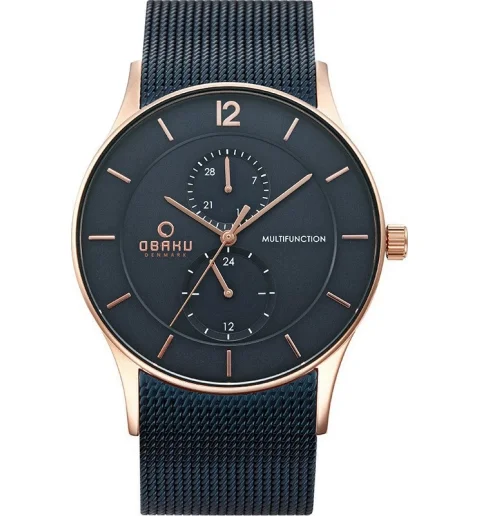 Мужские Obaku V157GMVLML со стальным браслетом