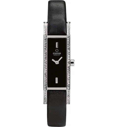 Женские Obaku V159LEABRB с кожанным браслетом