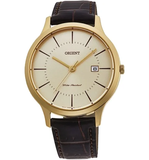 Часы Orient RF-QD0003G на кожаном ремешке