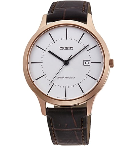 Часы Orient RF-QD0001S на кожаном ремешке
